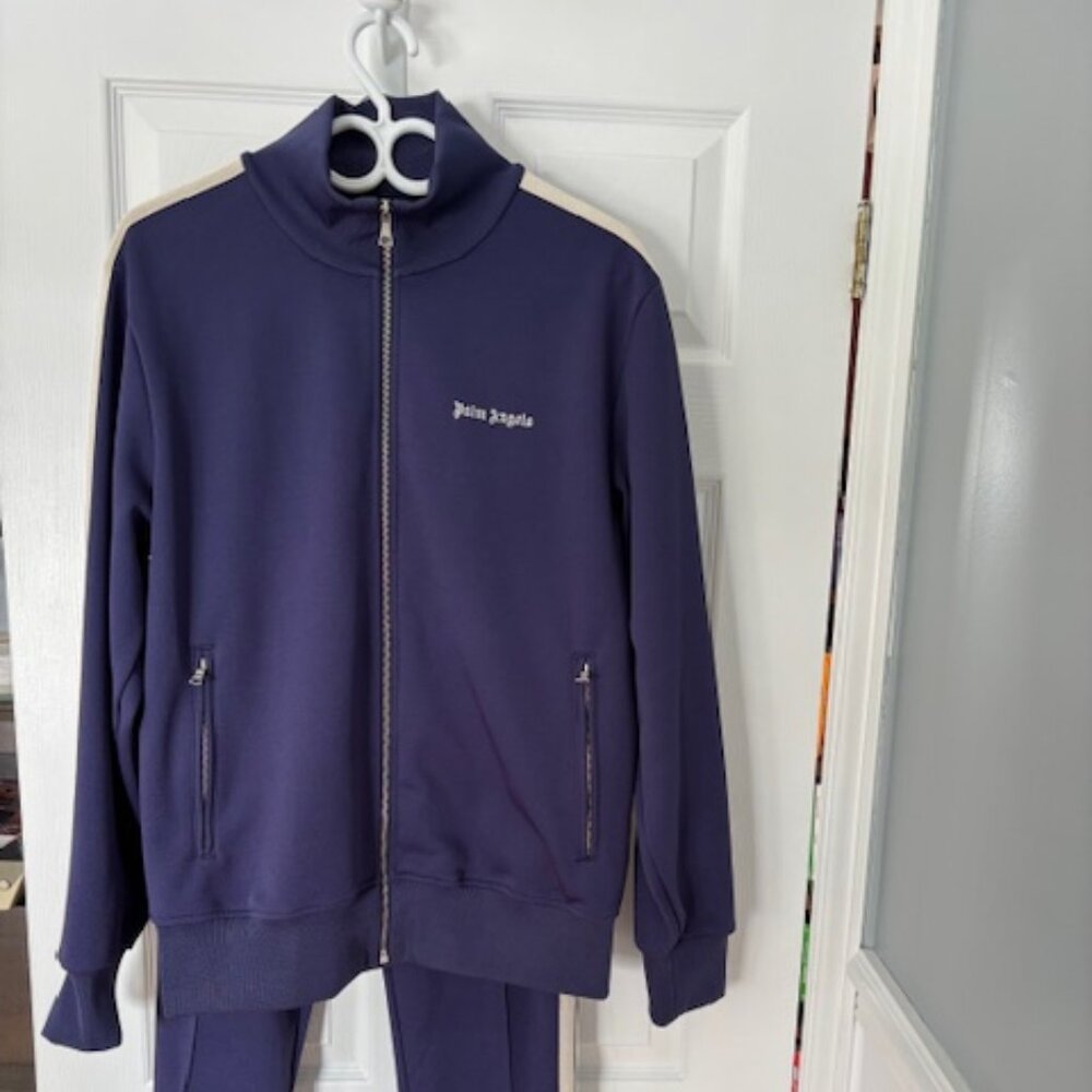Palm Angels Tracksuite pour Homme Bleu